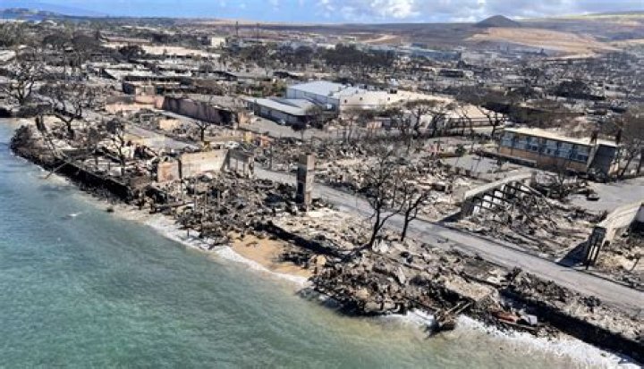 Lahaina fire aftermath Aerial photos show extent of the damage caused