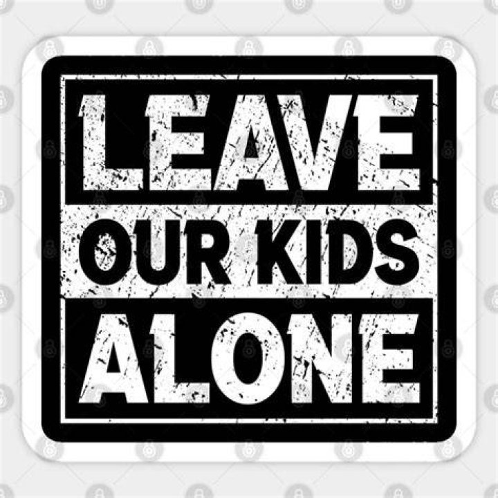 Leave the kids alone The Washington Post
