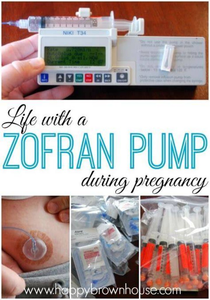 Life With A Zofran Pump During Pregnancy for Hyperemesis Gravidarum