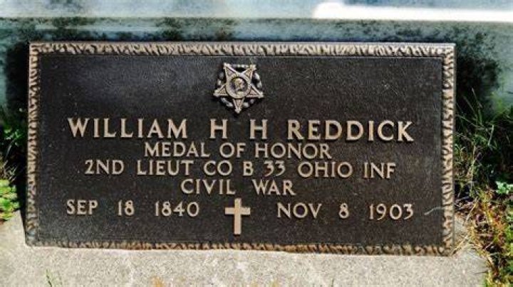 Lt. William H H Reddick Grave Letts, Iowa Travel Iowa