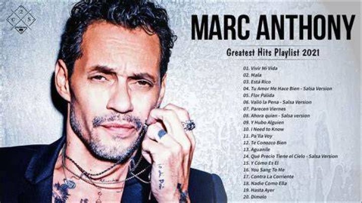 Marc Anthony's Most Popular Songs ·