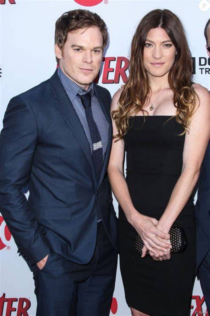 Michael C. Hall et Macgregor à New York, le 30 mars 2014