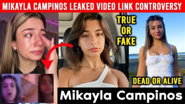 Mikayla Campinos Viral Video Link