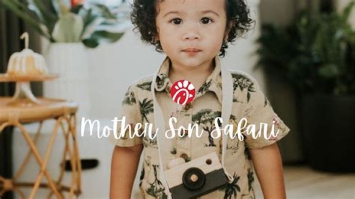 Mother Son Safari ChickfilA, Milledgeville, GA March 28, 2023