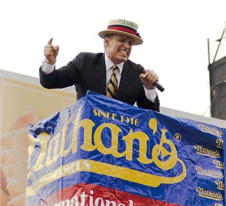 Nathans Major League Eating Announcer George Shea Shaking Raises Concerns Among Fans