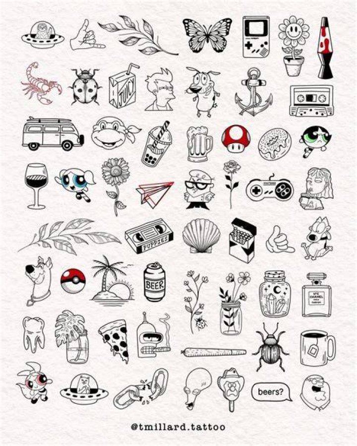 Nerdy Tattoos, Mini Tattoos, Unique Tattoos, Cute Tattoos, Simple