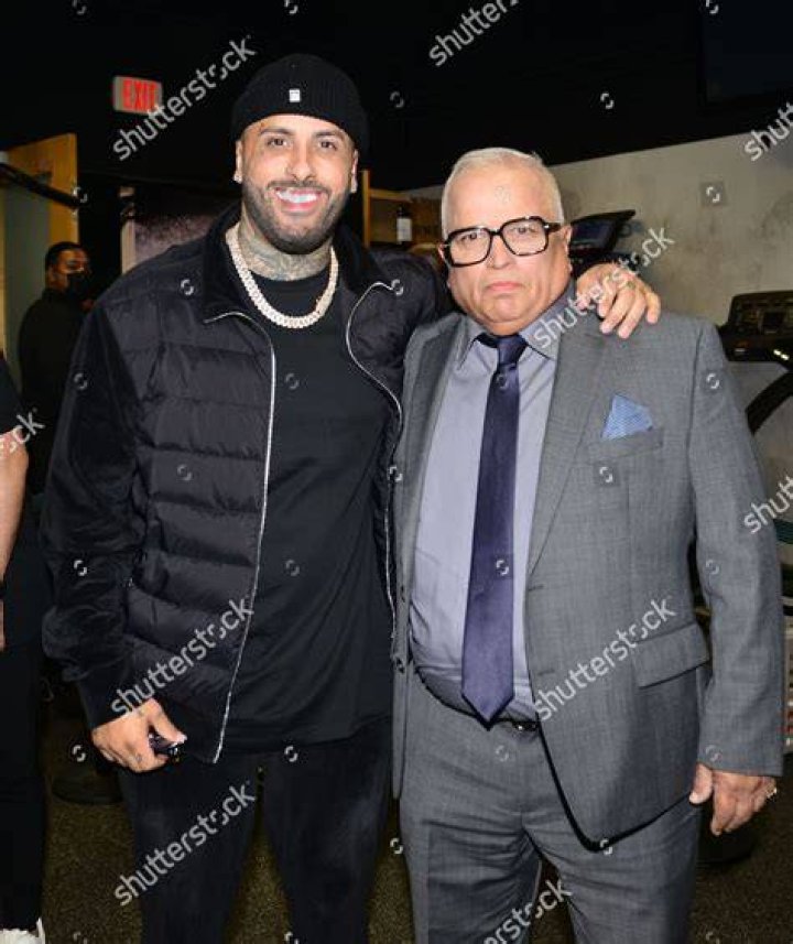Nicky Jam His Father Don Jose Editorial Stock Photo Stock Image