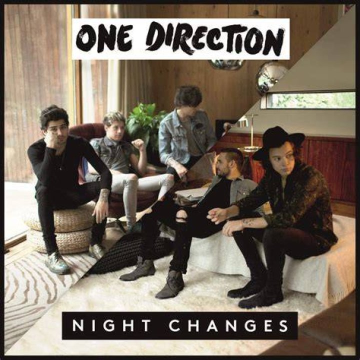 Night Changes One Direction Music Letter Notation with Lyrics for