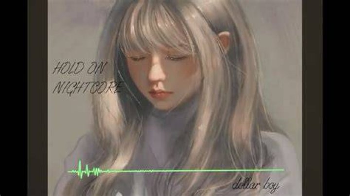 Nightcore - Hold On (Deeper version) +lyrics - songs for females with deep voices
