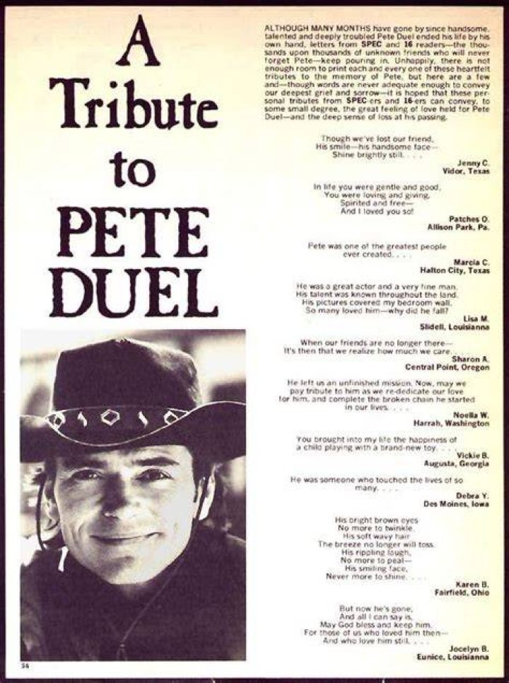Pete Duel in Love on a Rooftop wedding photo Alias Smith And Jones