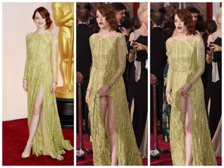 [PIC] Behati Prinsloos Wardrobe Malfunction Nip Slip At Oscars Party Hollywood Life