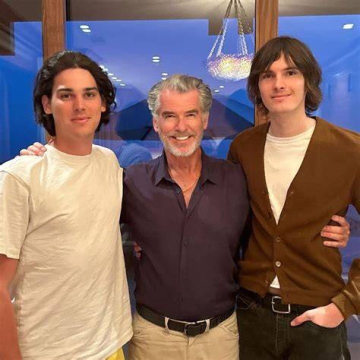 Pierce Brosnan and His Sons on the Red Carpet 2015 POPSUGAR Celebrity
