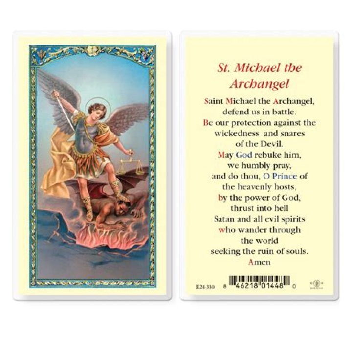 Prayer Cards St. Michael Catholic Church