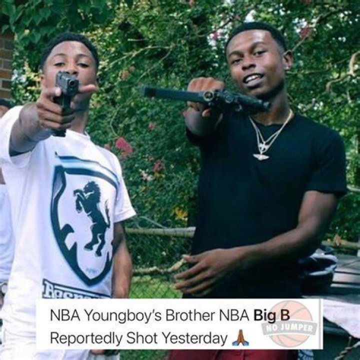Rapper NBA Big B Shot: Is He Alive? Who Shot Him? Facts On Nba Youngboy Brother
