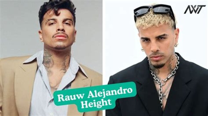 Rauw Alejandro's Height And Weight Revealed!