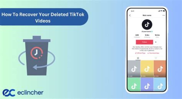 Recover Deleted TikTok Videos Effortlessly