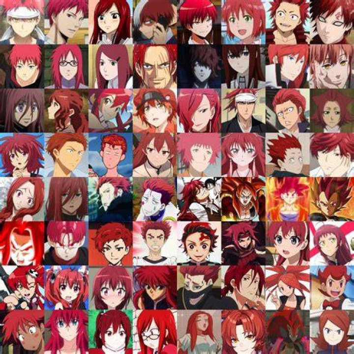 Red haired anime, Red hair cartoon, Redhead art