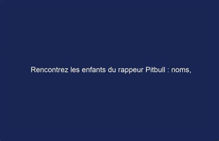 Rencontrez les 4 enfants du d&eacute;funt chanteur Hollywood Life News 24