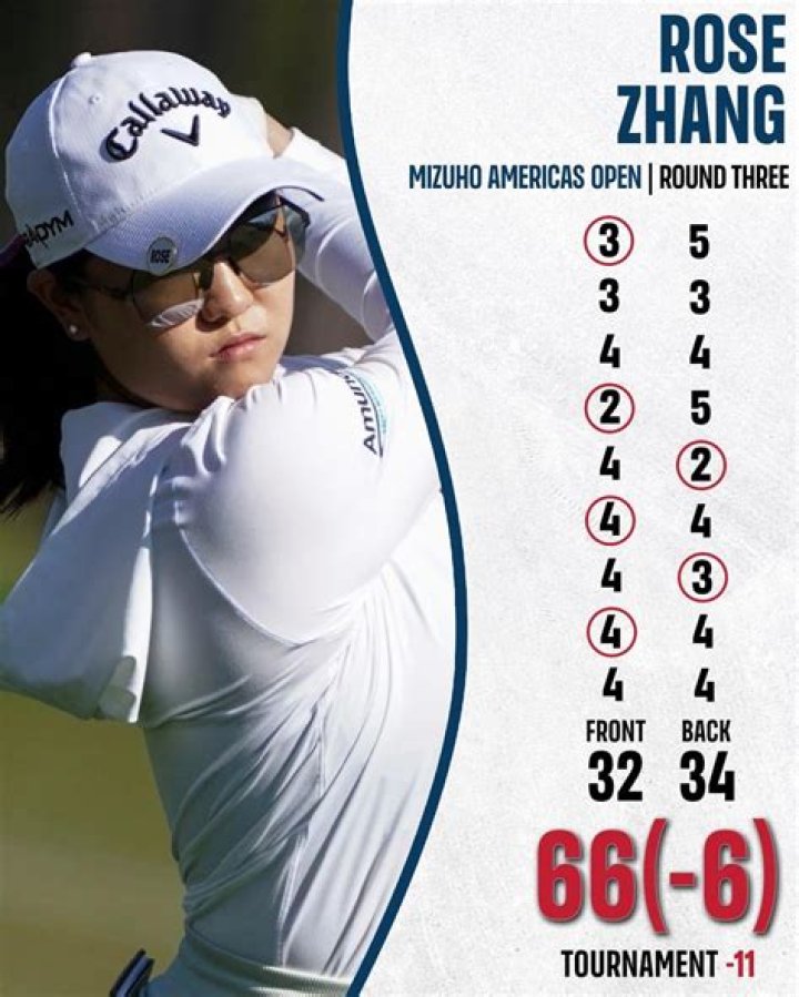 Rose Zhang labeled to lead next generation of women's golf