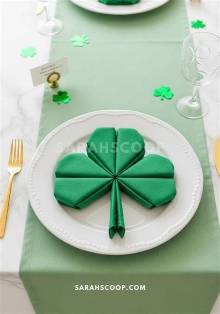 Shamrock Napkin