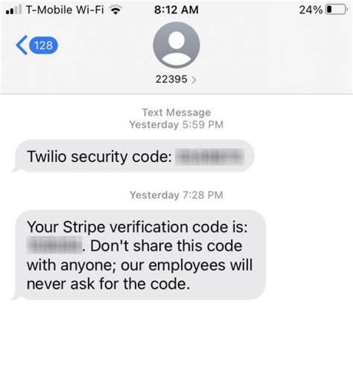 Short Code 22395 Texting Info by Authy