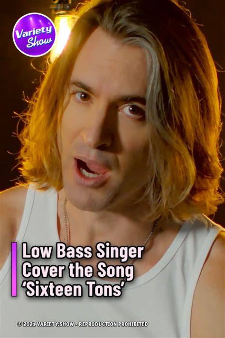SIXTEEN TONS | Low Bass Singer Cover - songs with really deep voices