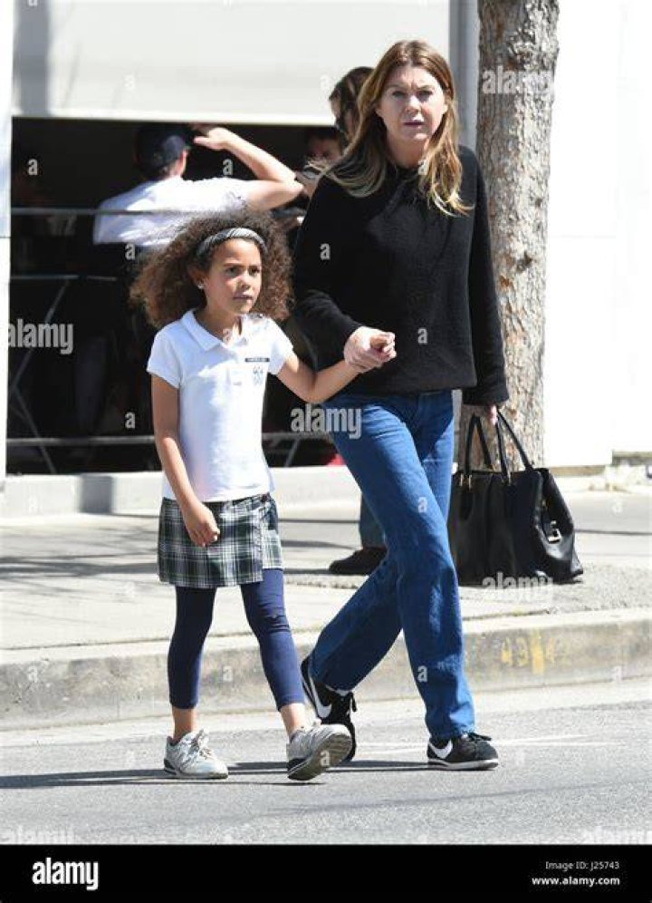 Stella Luna Pompeo Ivery / Ellen Pompeo and her daughter Stella Luna