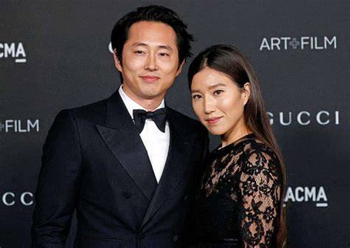 Steven Yeun and Wife Joana Pak Son