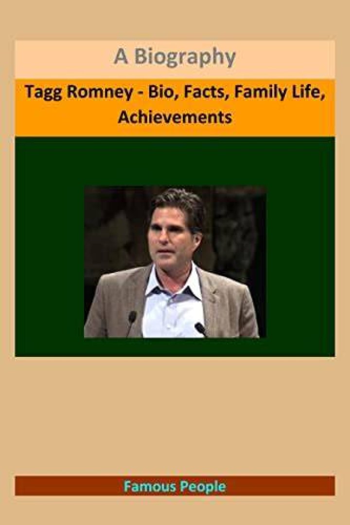 Tagg Romney Biography Facts, Childhood, Family Life & Achievements
