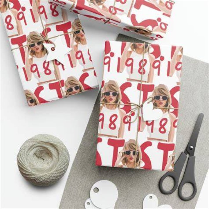Taylor Swift Gift Wrap Wrapping Paper Swiftie Birthday Etsy