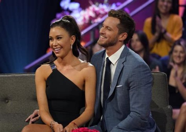 THE BACHELORETTE - &Ograve;1910B&Ograve; &ETH; Gabby and Rachel are each down to one man looking for lifelong love, but that doesn&Otilde;t mean it&Otilde;s smooth sailing to an engagement for these Bachelorettes. Both women will join Jesse Palmer as they watch the shocking conclusions to their journeys play out live in-studio and for all of America to see. Plus, the new Bachelor makes his debut and a never-before-seen interactive viewing experience rounds out this epic three-hour event on part two of the LIVE season finale of &Ograve;The Bachelorette,&Oacute; TUESDAY, SEPT. 20 (8:00-11:00 p.m. EDT), on ABC. (ABC/Craig Sjodin) RACHEL RECCHIA, TINO