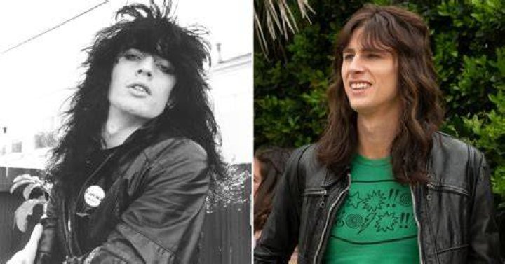 The Dirt Cast Next to the Real Motley Crue POPSUGAR Entertainment