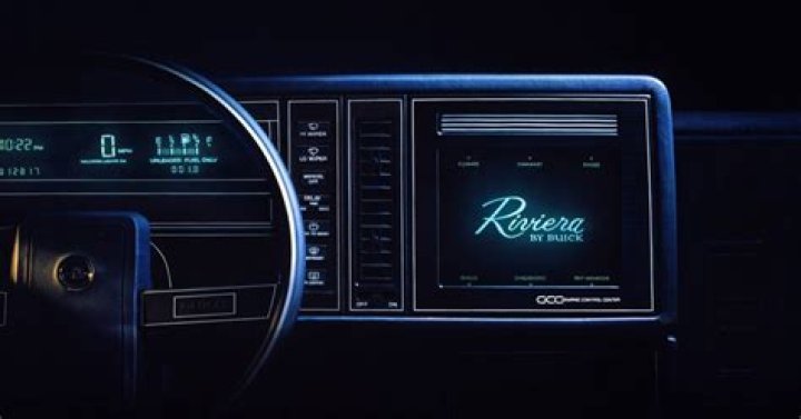 The First Car with a Touchscreen Infotainment System