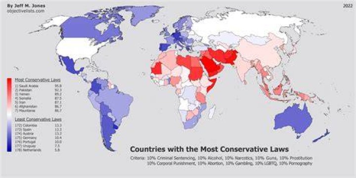 The Most Conservative And Most Liberal Cities In America City, Places