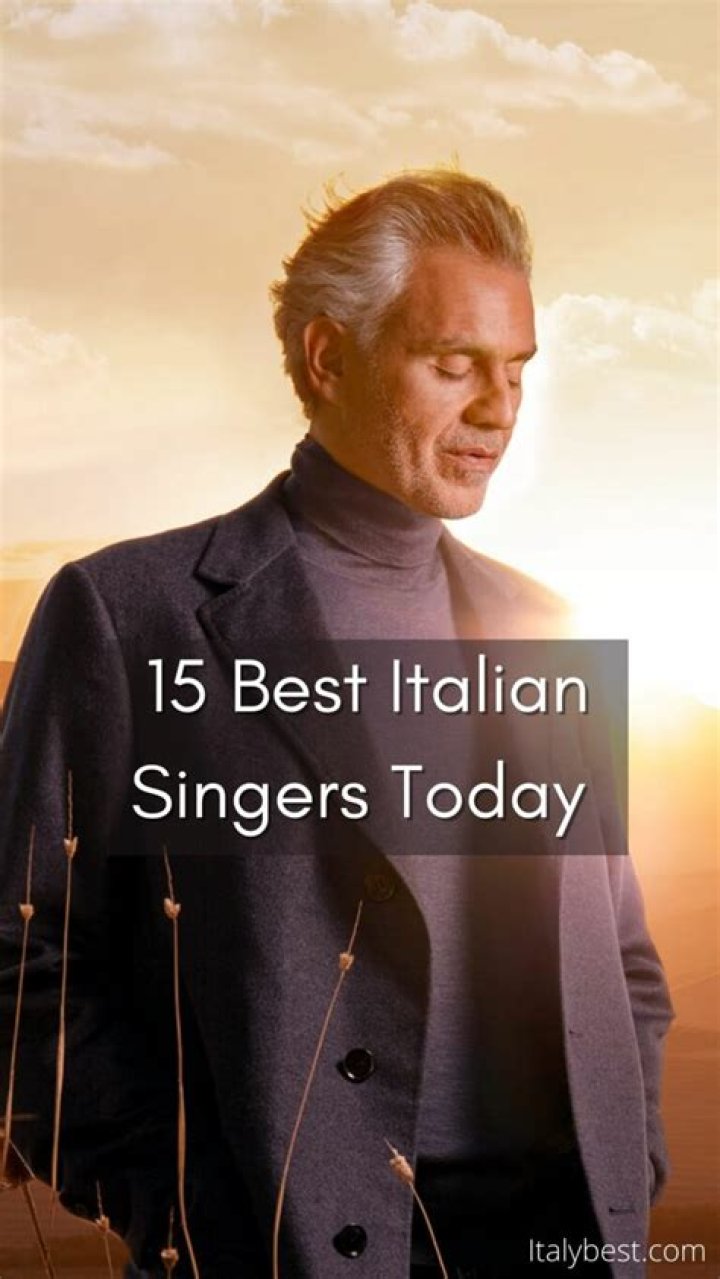 The Most Popular Italian Singers In 2022 ·