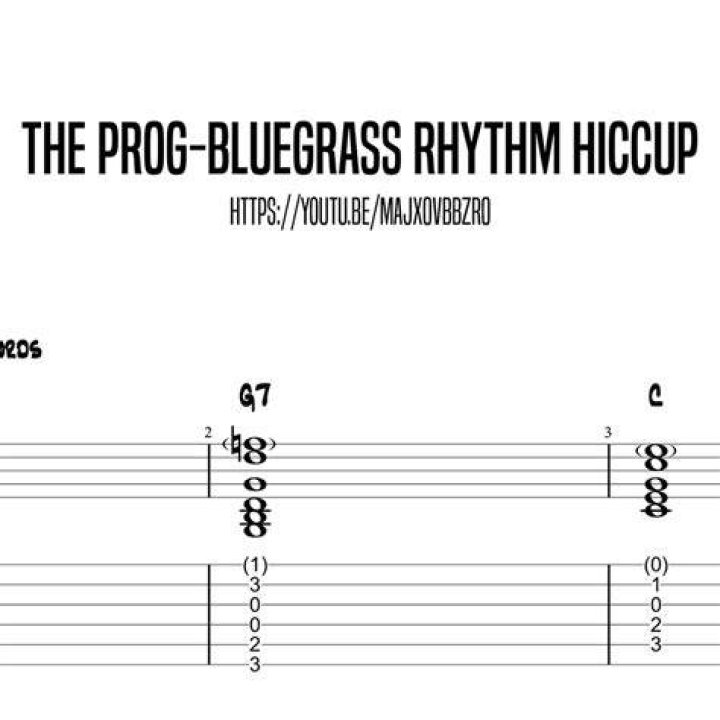 The Prog-Bluegrass Rhythm Hiccup - Tony Rice Rhythm Guitar Trick - bluegrass remakes of rocksongs