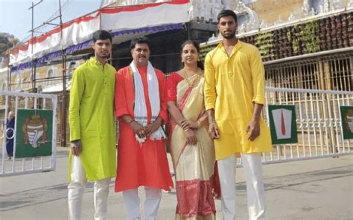 Tilak Varma Parents And Family; Meet His Father Father Namboori Nagaraju & Mother Gayatri Devi