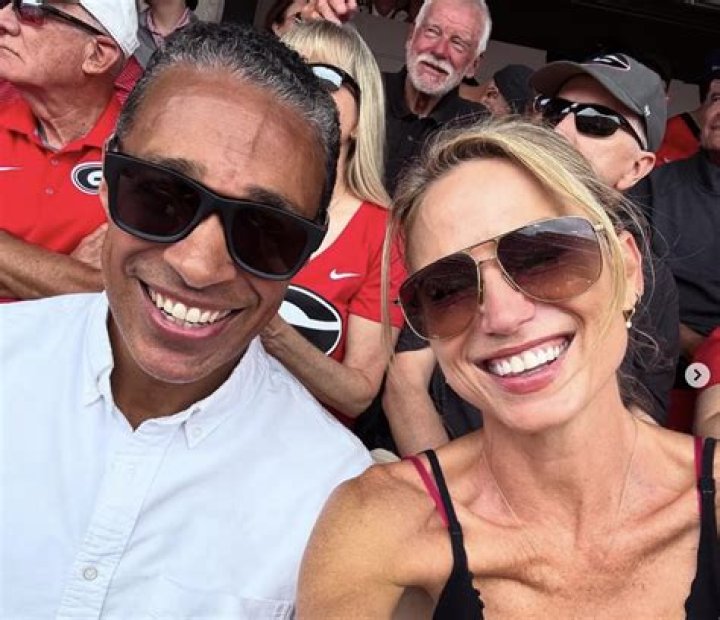 T.J. Holmes' Wife Marilee Fiebig Shows Support For Andrew Shue & Amy