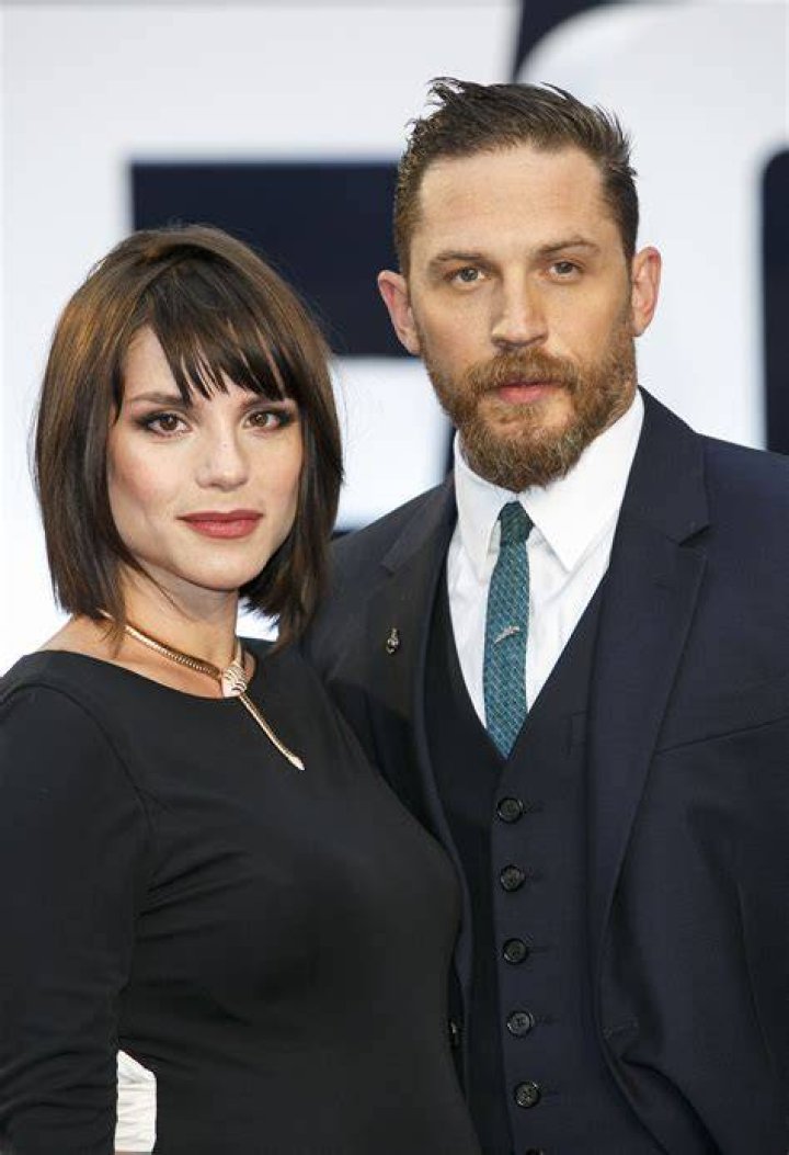 Tom Hardy and wife Charlotte Riley their second child
