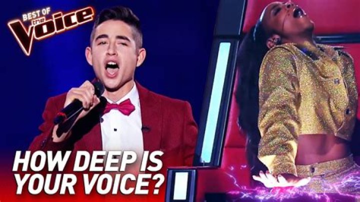 TOP 10 | Unbelievably LOW Voices in The Voice - country songs with deep voices