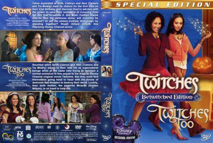 Twitches Movie Collection DVD Set Bewitched Edition Too Disney
