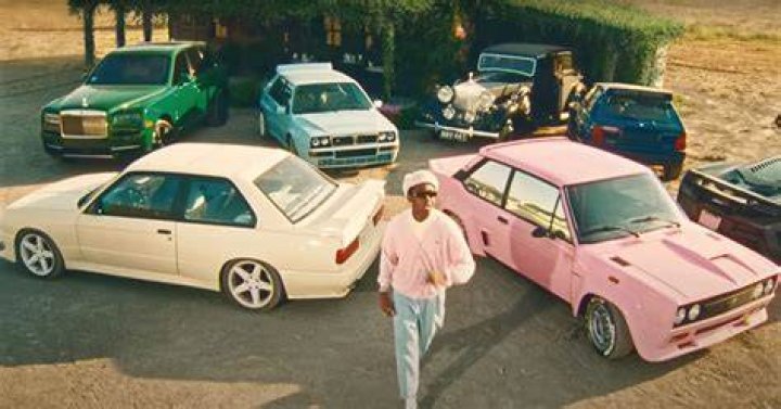 Tyler, The Creator Lancia, baby blue car Blue car, Pretty cars