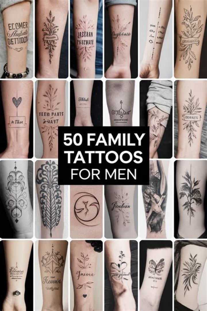 Unveiling The Art Of Family Tattoos For Men: Discover Inspiration And Meaning