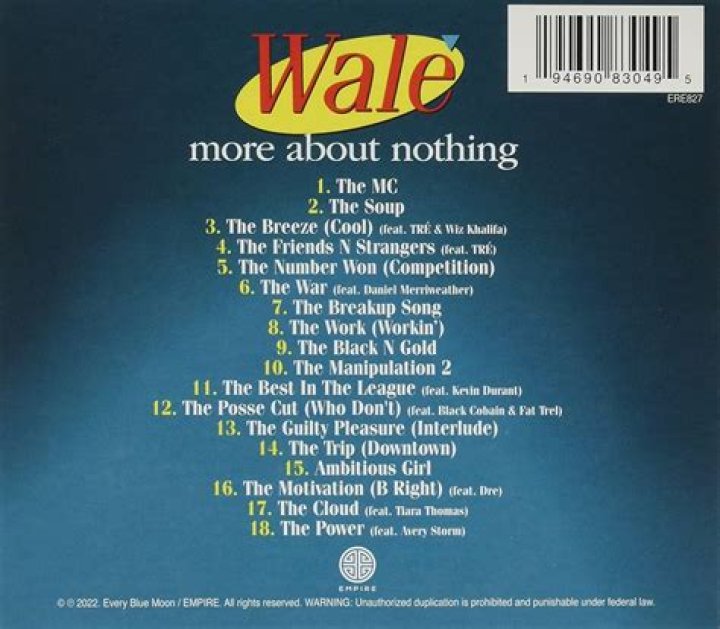 Wale's 'More About Nothing' Mixtape Coming To Streaming Services