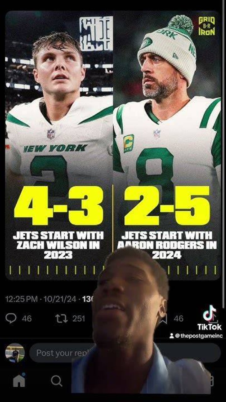 Whats Wrong With The Jets Knees? ·