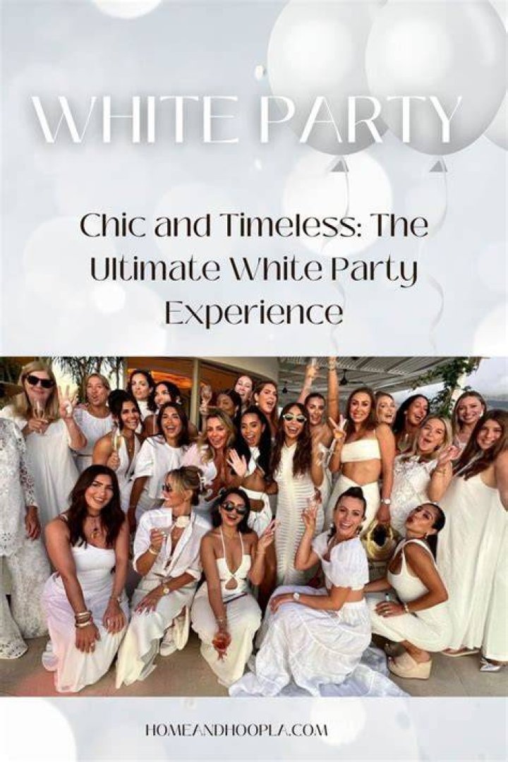 White Party Themes (for your best party ever) Parties Made Personal