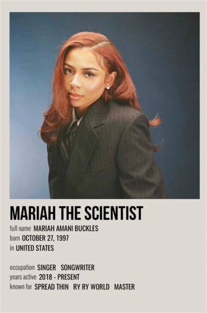 Who is Mariah the Scientist? Age, Height, Boyfriend, Net Worth
