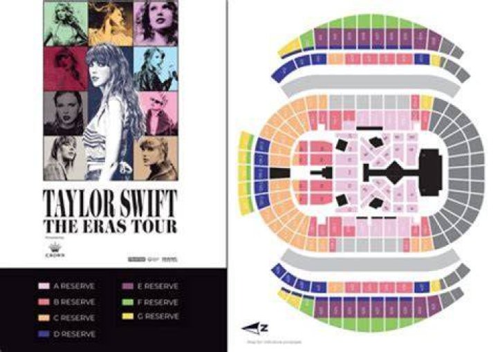 Your Ultimate Guide To Taylor Swift Seat Maps