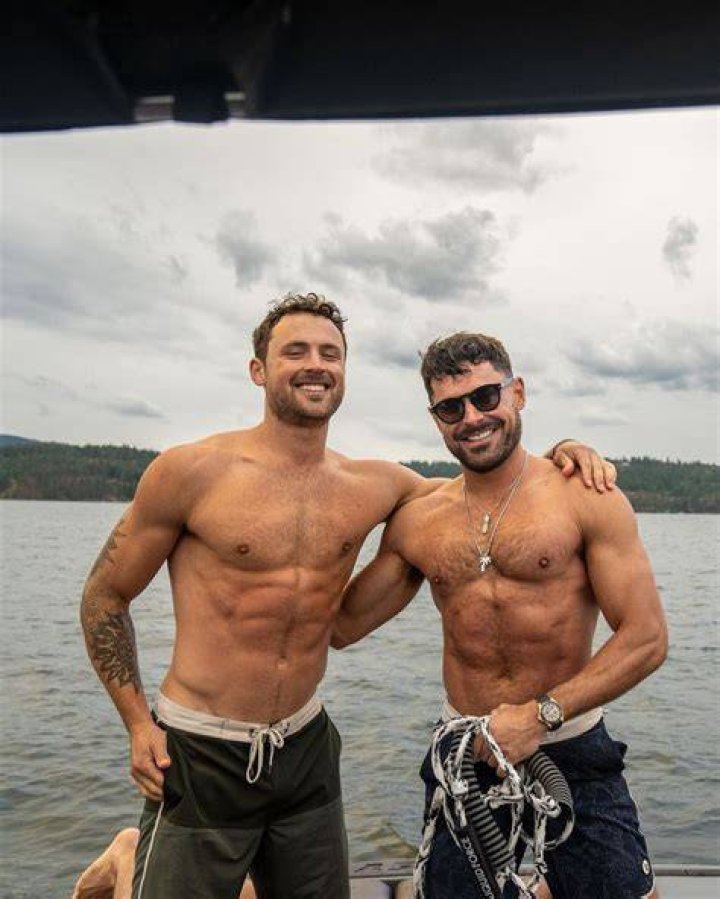 Zac Efron posts shirtless photos of abs with brother Dylan